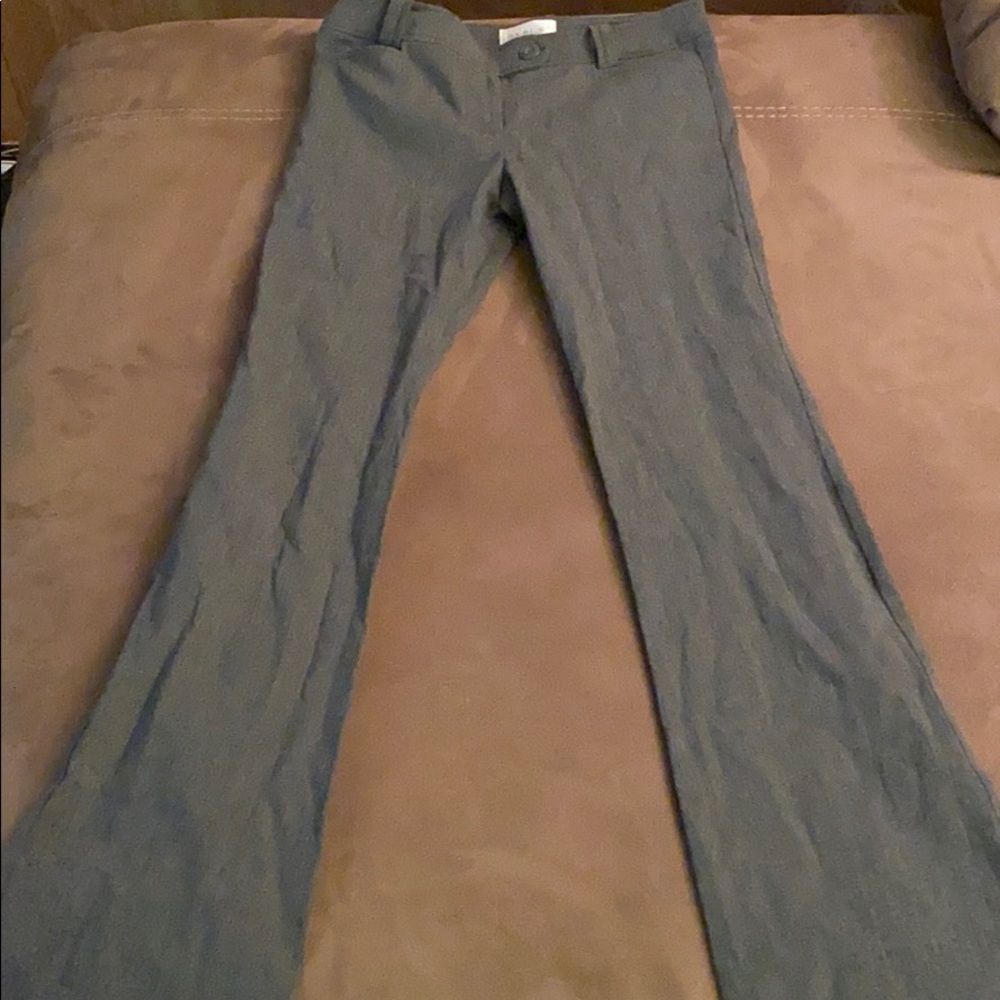 womens gray dress pants